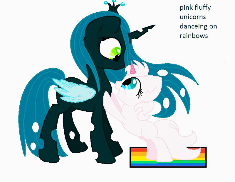 pink fluffy unicorns dancing on rainbows by bunny1994 on DeviantArt