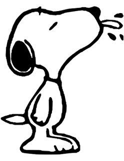 Amazon.com: Snoopy Vynil Car Sticker Decal - Select Size: Automotive