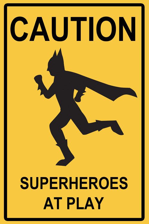 Superhero Signs | Twin Beds Boys ...