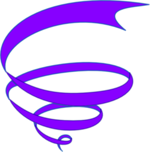 Downward spiral clipart
