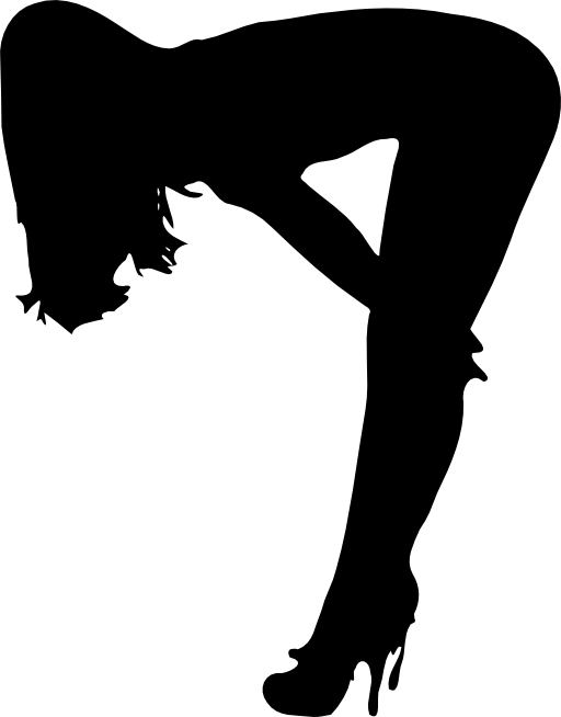 Clipart woman silhouette