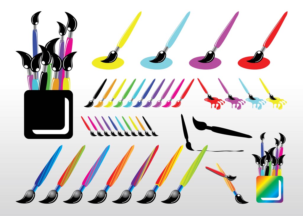 Paint Brush Images | Free Download Clip Art | Free Clip Art | on ...