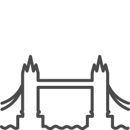 London bridge Icon | Landmarks Iconset | Iconka.com
