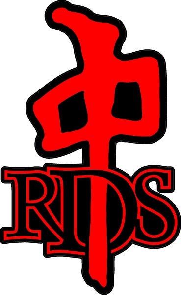 Corporate Logo Decals :: Red Dragon Skate Decal / Sticker 02