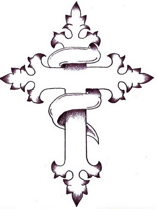 Simple Cross Tattoo | Cross Tattoos ...