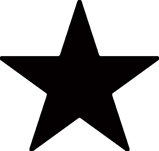 Large Star Template