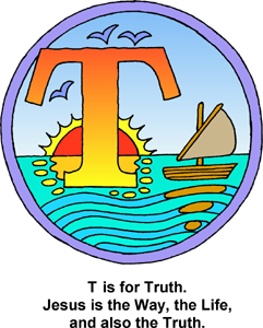 Letter T | Bible Alphabet Clip Art - Christart.