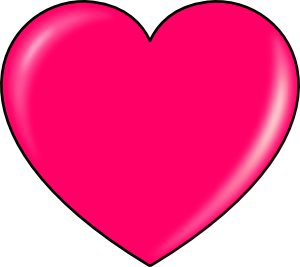 Secretlondon Pink Heart clip art - vector clip art online, royalty ...