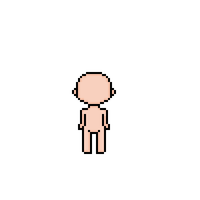 piq - pixel art | "Pixel Body Template" [100x100 pixel] by Seanie