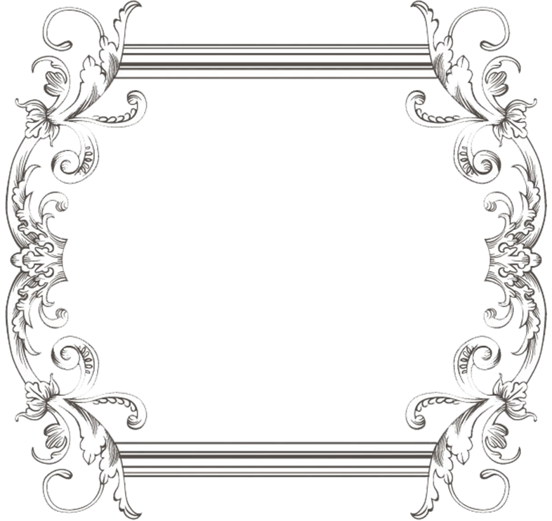 Classic Vintage Border Png - ClipArt Best