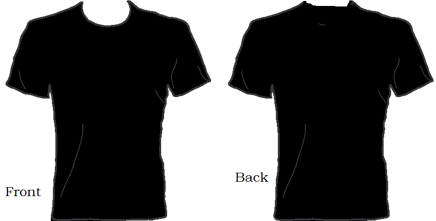 Black Polo Shirt Template - ClipArt Best