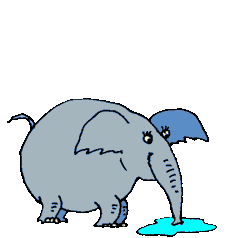 Cute Elephant Clip Art Gifs at Best Animations