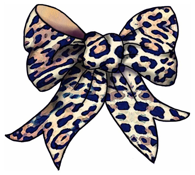 Cheetah Print Border Clipart