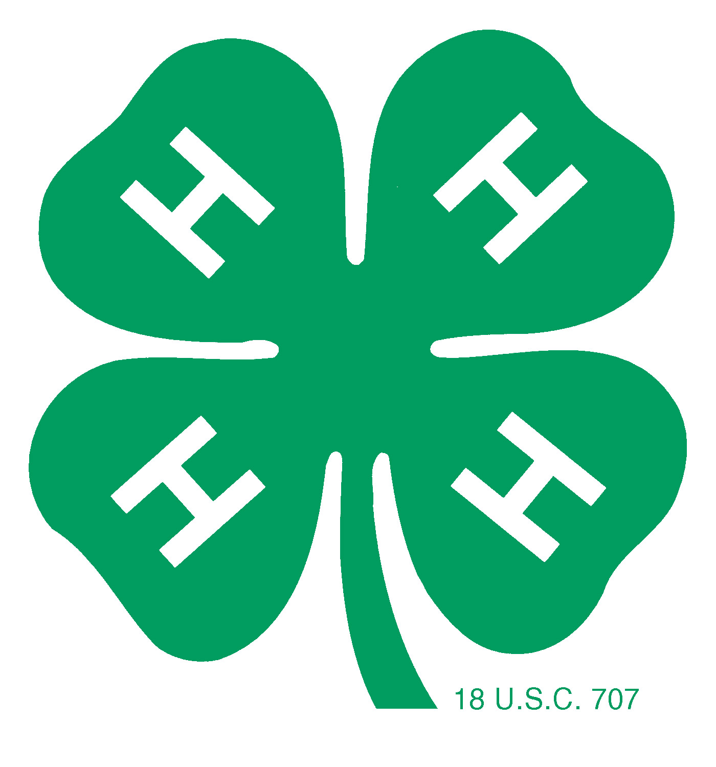 4 H Logo Clipart