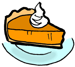 Full Version of Piece of Pumpkin Pie Clipart