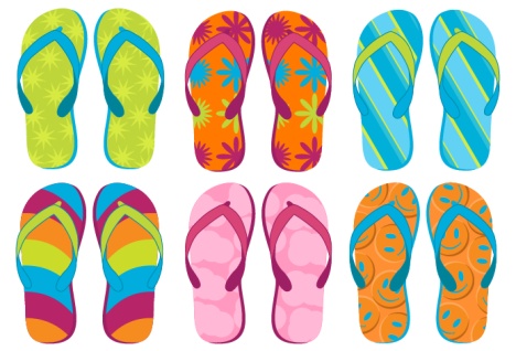 Flip Flops Vector