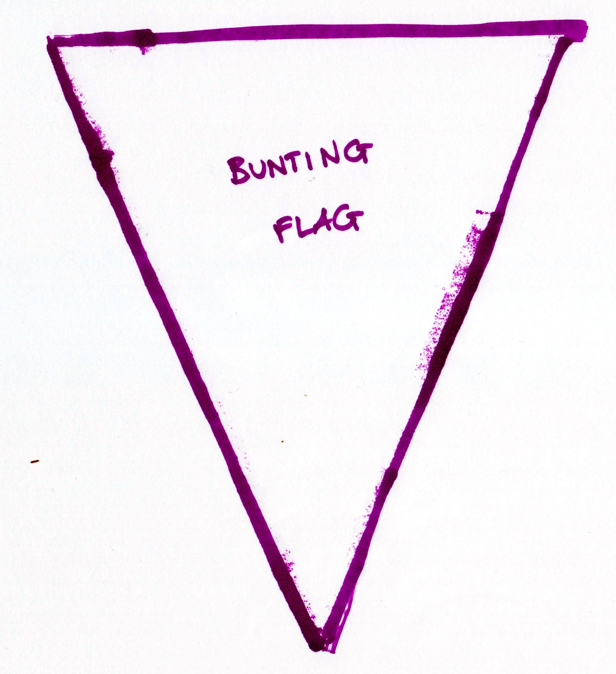 Bunting Template Free. red bunting free printables free bunting ...