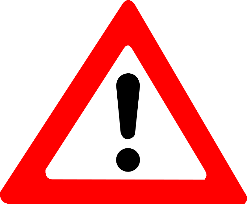 Electrical Warning Sign Clipart