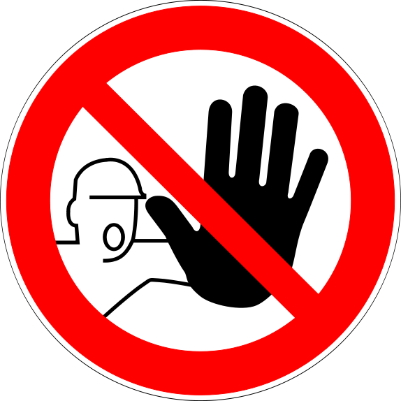Do Not Use Sign Clipart