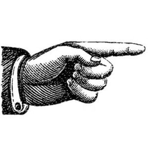 Victorian Clip Art Pointing Hands Steampunk - Polyvore