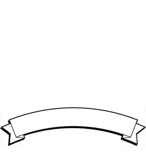 Blank Ribbon Banner Vector