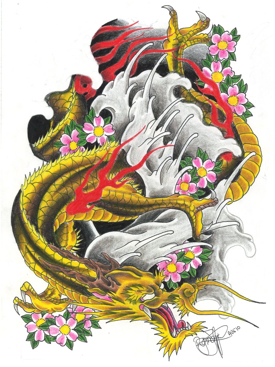 dragon-tattoo-flash-hd-deviantart--more-like-japanese-phoenix-full ...