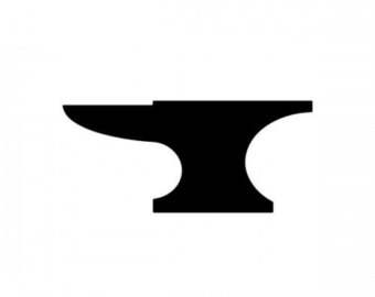 Anvil Blacksmith's Die-Cut - Free Clipart Images