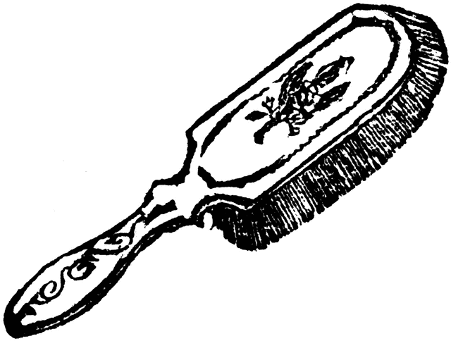 Brush Hair Clip Art