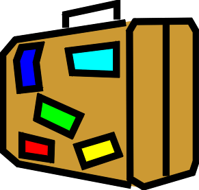 Travel Suitcase Clip Art - Free Clipart Images