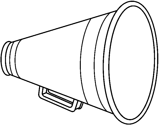 Cheer megaphone cheerleader megaphone clip art danasrig top 2 ...