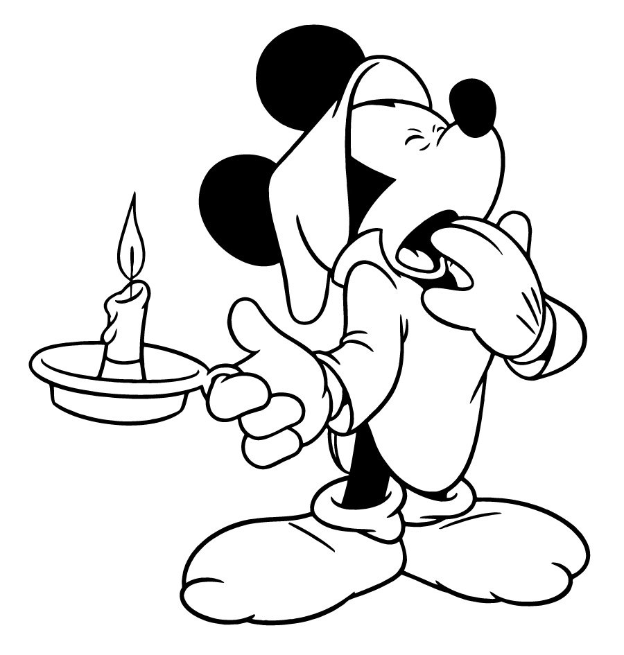 Disney characters outline clipart