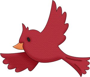 Northern red cardinal bird free clipart design download - Clipartix