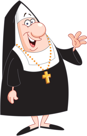 Nun Clip Art, Vector Images & Illustrations