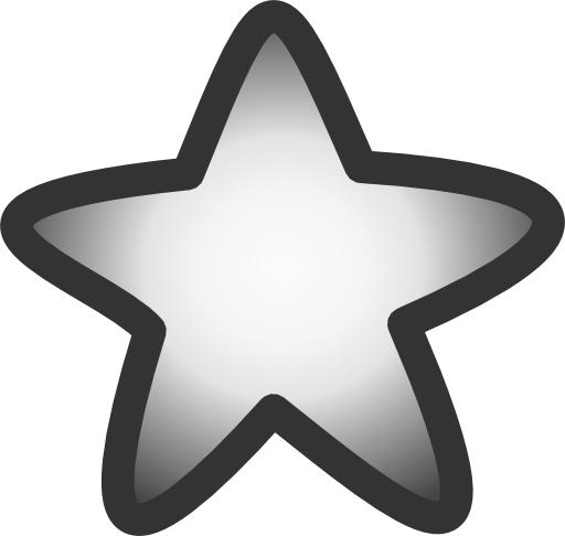 Silver Star Clipart Royalty Free Public Domain Clipart