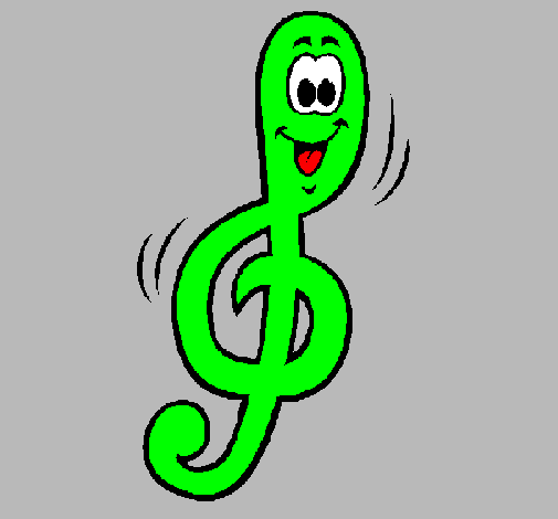 Treble Clef Coloring Page Twisty Noodle Pictures