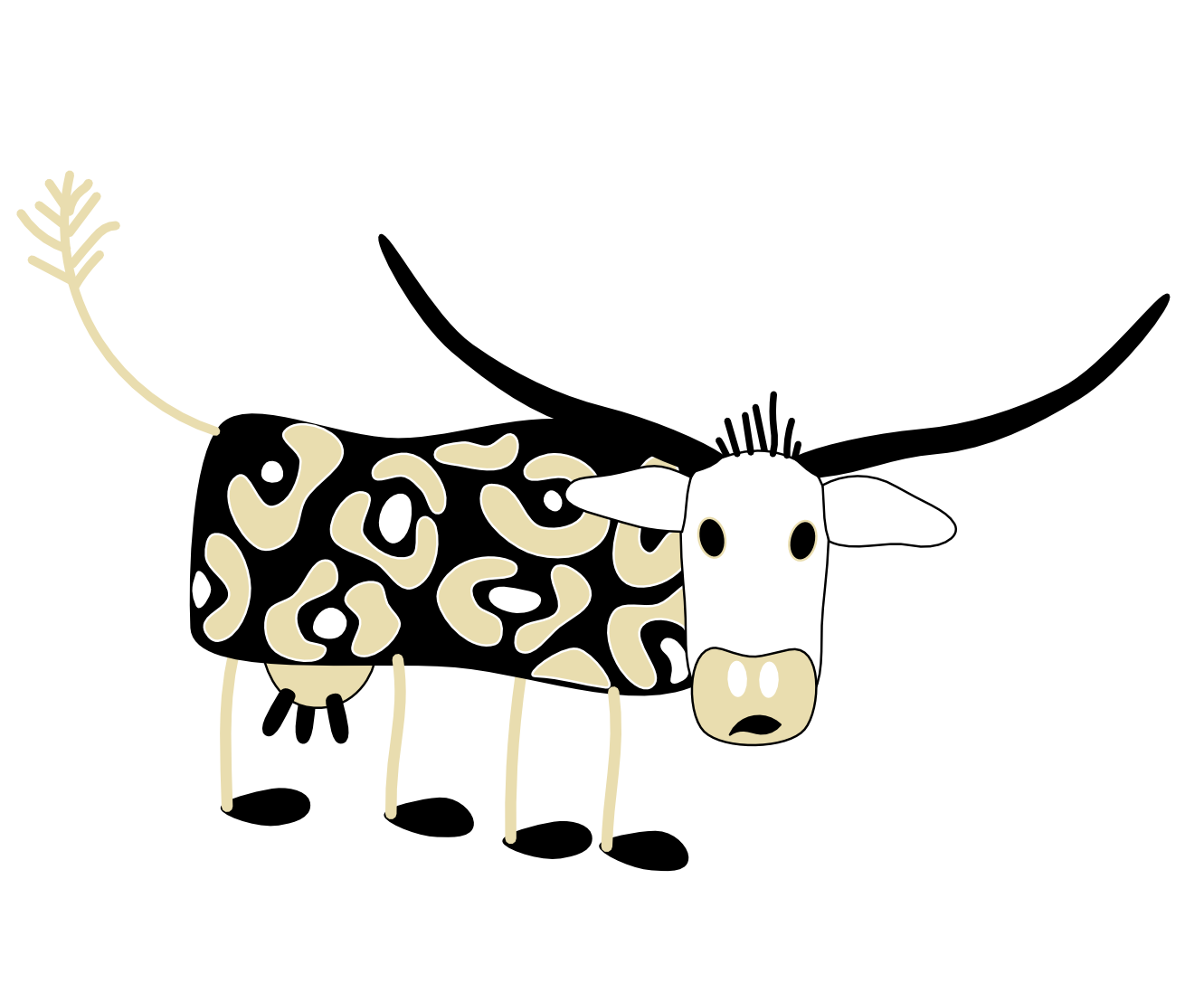 Clip Art: Cartoon Cow Redonkulous clipartist.net ...