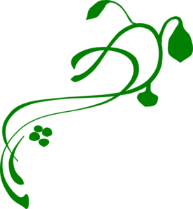 Green Swirl Vine clip art - vector clip art online, royalty free ...