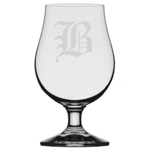 Glencairn Crystal Monogrammed Old English "B" Iona ...