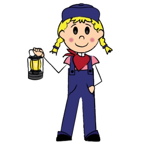 Train Engineer Clipart Image - Female Stick Figure Train Engineer ...