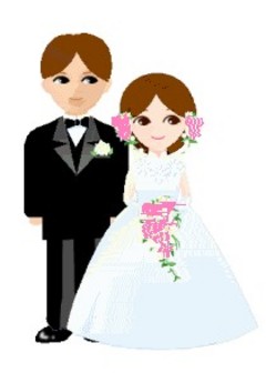 Cartoon Wedding Images