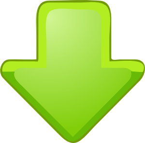 Down Arrow clip art - vector clip art online, royalty free ...