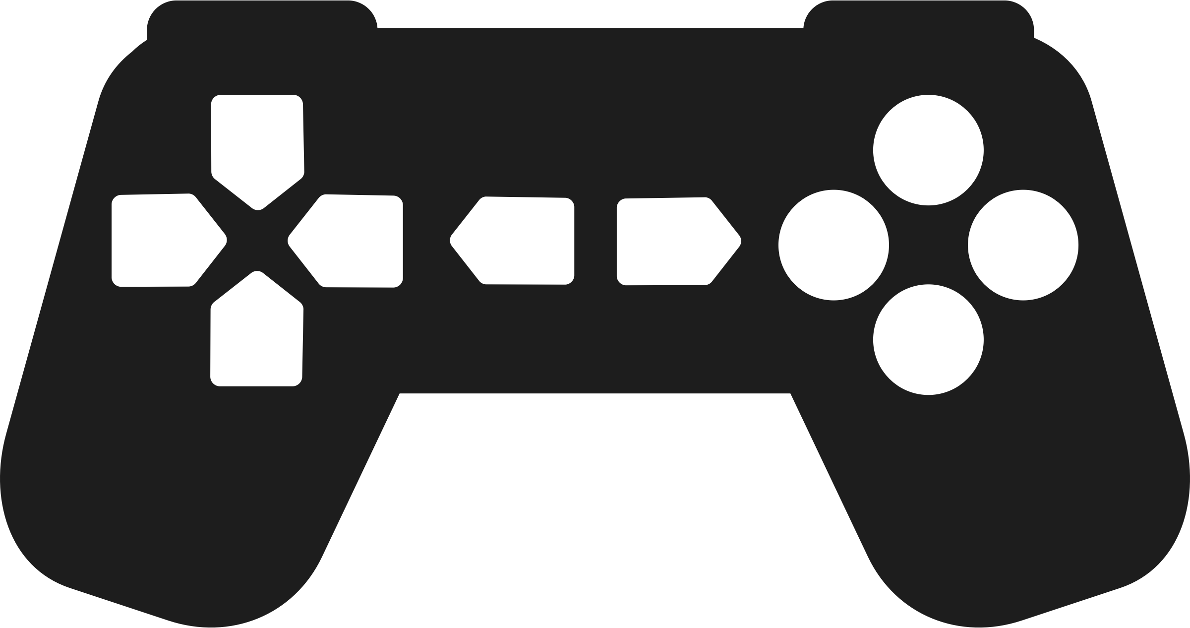 Clipart - Game Controller Outline