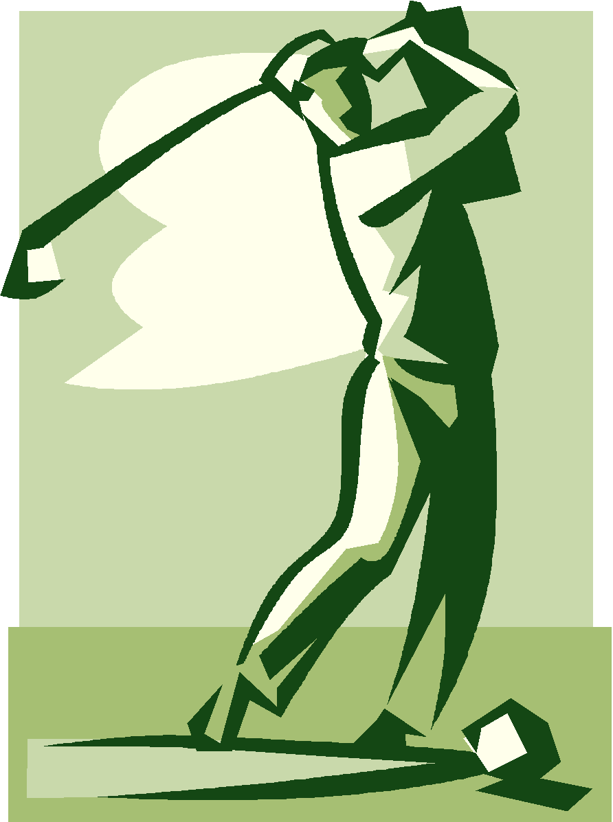 Golfer Clipart