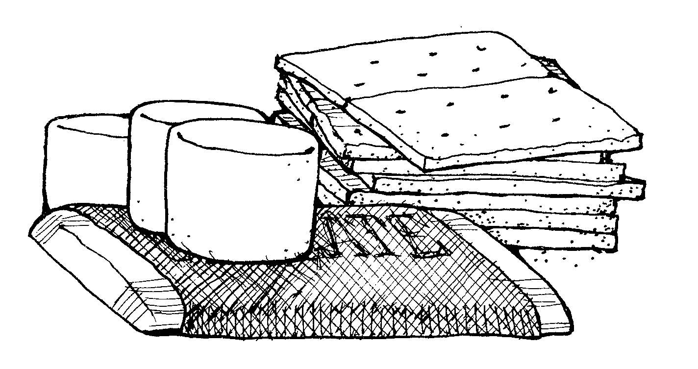 Clipart smores.