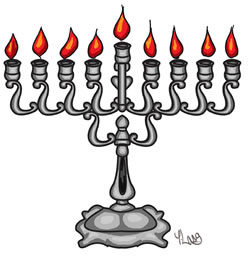 The Menorah - Chanukah