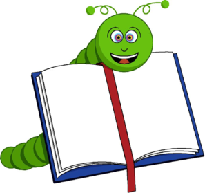 Bookworm Clipart Black And White - Free Clipart Images