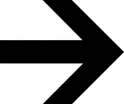 Right Black Arrow clip art - Free Clipart Images