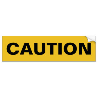Caution Tape Stickers | Zazzle