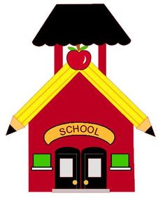Red Schoolhouse Clipart
