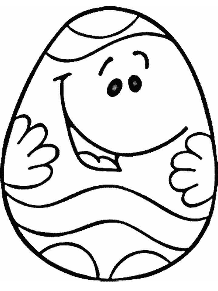 Free Printable Easter Egg Coloring Pages - AZ Coloring Pages